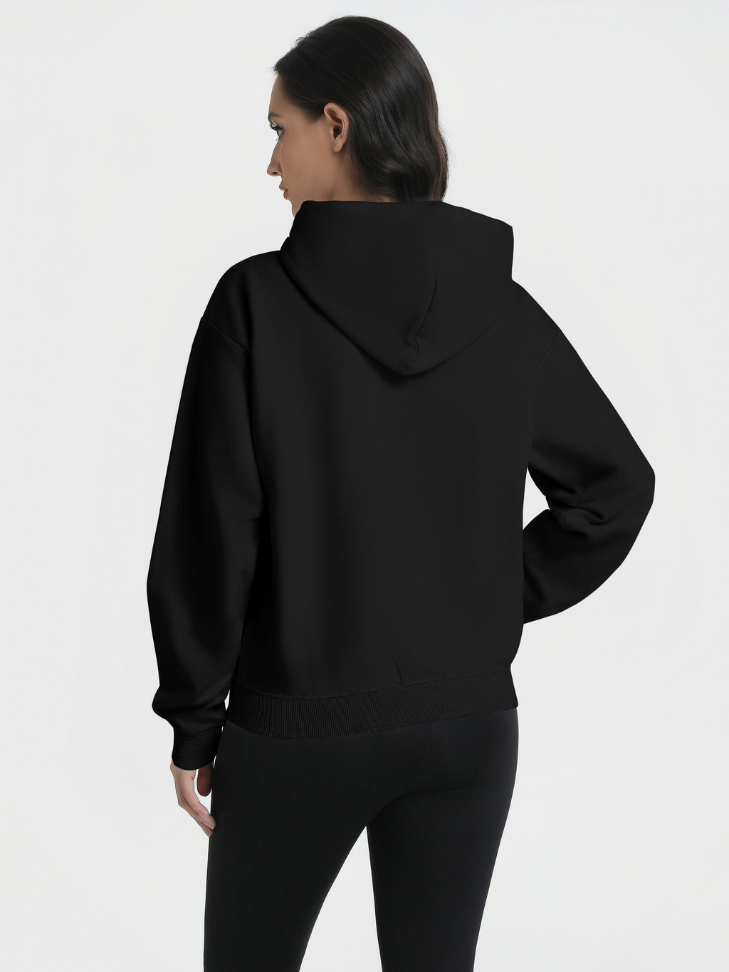 Zip Up Hoodies for Women Fleece Jacket with Pockets Casual Sweatshirts Comfy Fall Coats